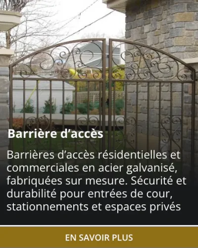 Barrière d'accès à Québec